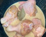 A picture of step 1 of Chicken Biryani.