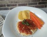 Foto langkah ke 2 dari resep Steak Tahu menu Diet.