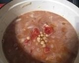 Une image de l'étape 2 de Ragoût de porc, tomate et pois chiches.