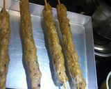 A picture of step 5 of Chicken Seekh Kebab.