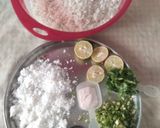 A picture of step 1 of Khaman Poha.