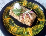 A picture of step 2 of Methi Pulav.