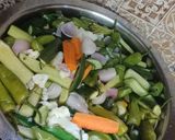 A picture of step 3 of Vegetables pickle.
