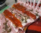 Foto del paso 4 de la receta: Carre de Cerdo con hueso relleno a la parrilla