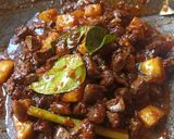 Foto langkah ke 5 dari resep Sambal Goreng Kecap Ati Ampela dengan Kentang.