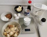 A picture of step 1 of Ripe Banana cake.