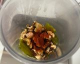 Foto del paso 6 de la receta: Puerros Asados con Salsa Romesco de Pimientos Italianos en Microondas …