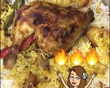 صورة لخطوة 6 من وصفة رز ودجاج في قاعته