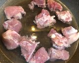 Hình bước làm 1 của món Củ cải trắng kho sườn