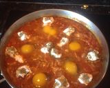 A picture of step 6 of SHAKSHUKA with twist.