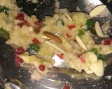 A picture of step 6 of Sweet Banana tutti frutti parantha.