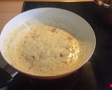 Spagetti carbonara recept fázis 3 fotója