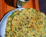 A picture of step 7 of Fenugreek leaves Paratha.