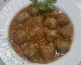 A picture of step 3 of Dawood Basha Kofta with Vegetable Rice.