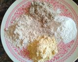A picture of step 1 of Multigrain mix vegetable chila.