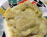 รูปขั้นตอนการทำที่ 4 ของ เกี้ยวน้ำไก่ไส้แตงกวา