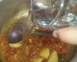 A picture of step 6 of Aloo tahiri.
