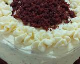 Foto langkah ke 8 dari resep Red Velvet Cake with Cream Cheese Frosting.