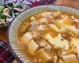 A picture of step 4 of Quick Hot and Sour Soup.