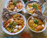 Hình bước làm 5 của món Mì Quảng Gà Và Tôm