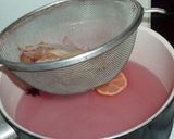 Rebarbara kompót almával recept fázis 3 fotója