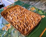 Une image de l'étape 8 de Tarte aux pommes du jardin et pralin,pâte brisée au café.