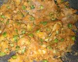 A picture of step 1 of Masala Bati.