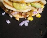 A picture of step 4 of Tortilla Kulcha Wrap.