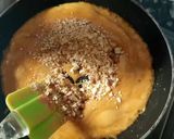 A picture of step 3 of Mix nuts Chikki.