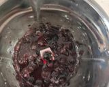 A picture of step 1 of Blueberry Lassi.