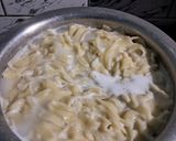 A picture of step 2 of Mix vegetable fettuccine pasta 😋.