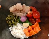 Foto langkah ke 1 dari resep Mpasi 8 bulan(nasi, kacang hijau, telur ayam, tomat).