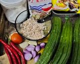 Foto langkah ke 1 dari resep Tumis pare udang rebon.