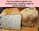 Foto del paso 8 de la receta Pan de molde sin gluten con multisemillas, medidas según la harina utilizada