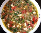 A picture of step 5 of Spinach and Paneer Omelette.