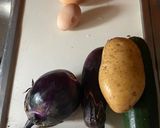 Foto del passaggio 1 della ricetta Torta salata melanzane zucchine e patate
