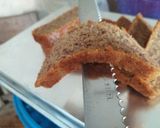 Foto langkah ke 5 dari resep Bolu Pisang 1 Telur Moist, Lentur Tanpa Mixer.