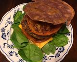 A picture of step 7 of California Farm Classic Beefsteak Tomato Wagyu Cheeseburger.
