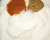 A picture of step 2 of Lauki ka raita.