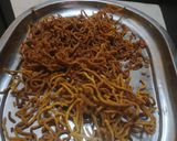 A picture of step 4 of Aloo Sev.