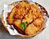 Foto langkah ke 5 dari resep Pisang Goreng Wijen.