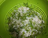 A picture of step 2 of 3 minute Khaman Poha.