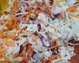 A picture of step 1 of Manchurian Pakora.
