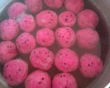 Foto langkah ke 7 dari resep Klepon Buah Naga.