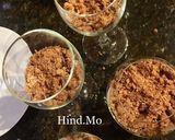 A picture of step 4 of Chocolate Cake Muhallabia (Milk Pudding).