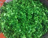 Foto langkah ke 4 dari resep Daun singkong tumbuk (khas Toraja).