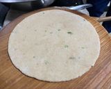 A picture of step 5 of Wheat kulcha.