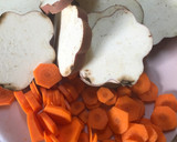 Foto del paso 1 de la receta: Merluza al papillote con batata 🐟