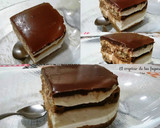 Foto del paso 1 de la receta: Tiramisú con dos quesos y ganache de chocolate 