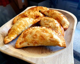 Foto del paso 5 de la receta: Empanadillas vegetarianas de espinacas y piñones al horno